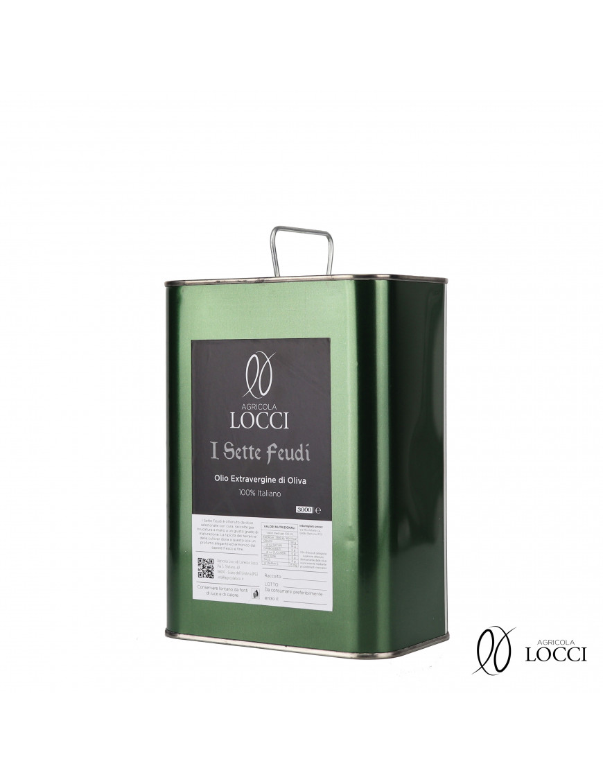 Can of Extra Virgin Olive Oil|I sette feudi (3L) Can of Extra Virgin Olive Oil|I sette feudi (3L)