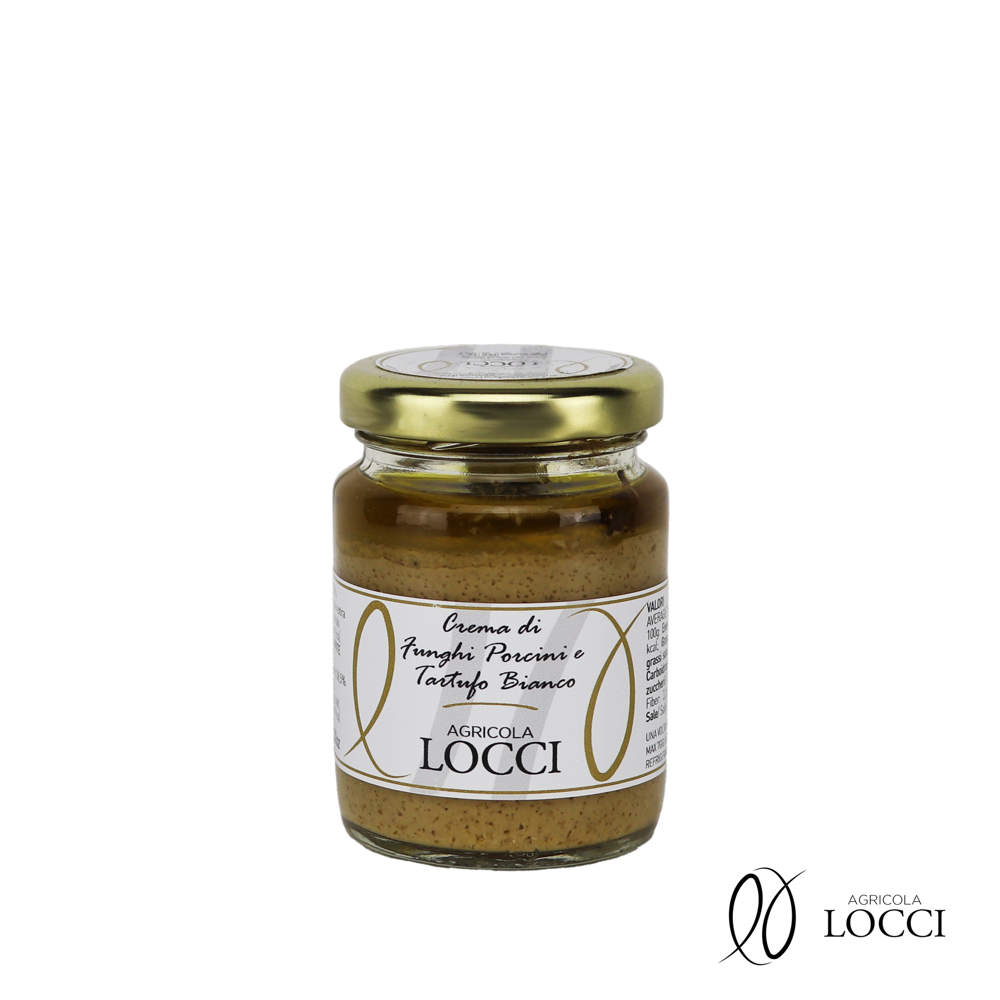 Porcini mushroom and white truffle sauce for pasta sauce and bruschetta