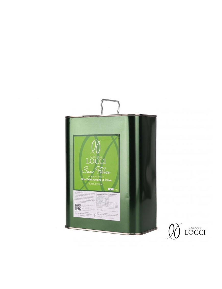 Monocultivar Oil San Felice in a can|Agricola Locci Monocultivar Oil San Felice in a can|Agricola Locci