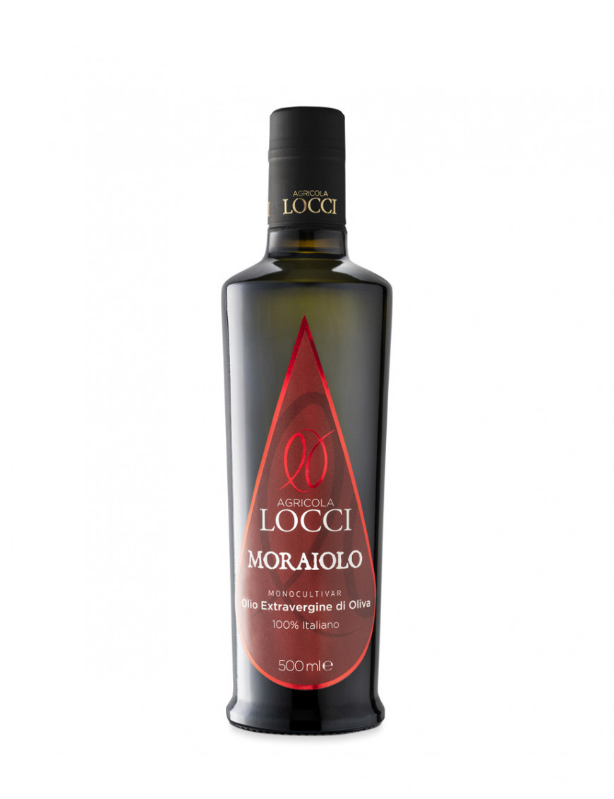 Monocultivar Moraiolo in the bottle of 500 ml