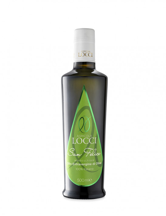 Monocultivar San Felice in the bottle of 500 ml