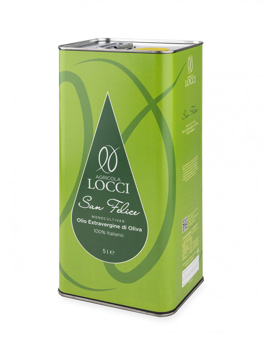 Monocultivar San Felice in a can of 5 liters Monocultivar San Felice in a can of 5 liters