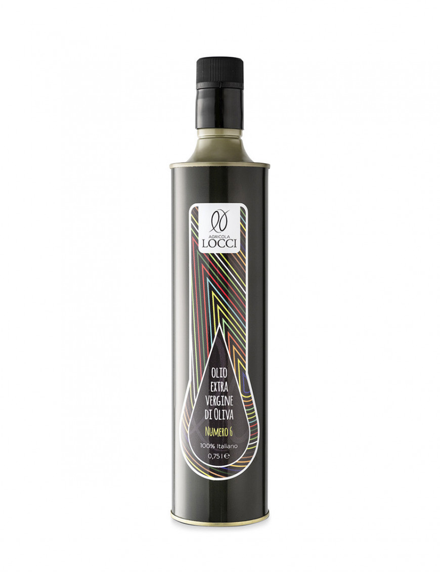 Selection number 6 oil in a 750 ml metal bottle