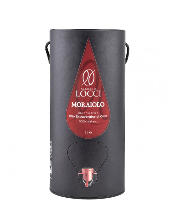 Monocultivar Morailo in a 3-liter tube can with tap