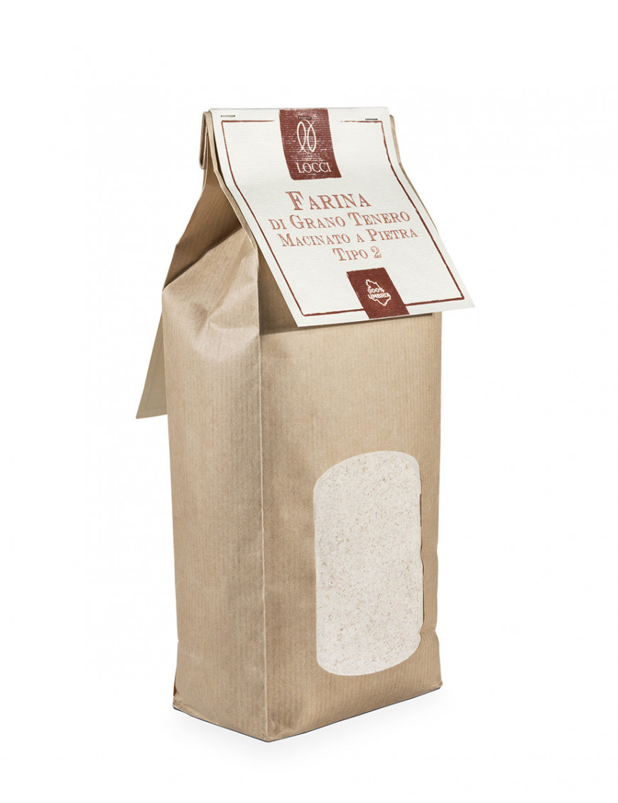 Farina di grano tenero tipo 2 confezione da 1 kg