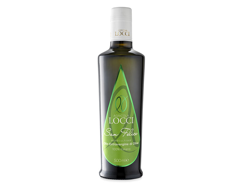 Olio extravergine di oliva Monocultivar San Felice di Agricola Locci